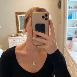 Colorful coin necklace
